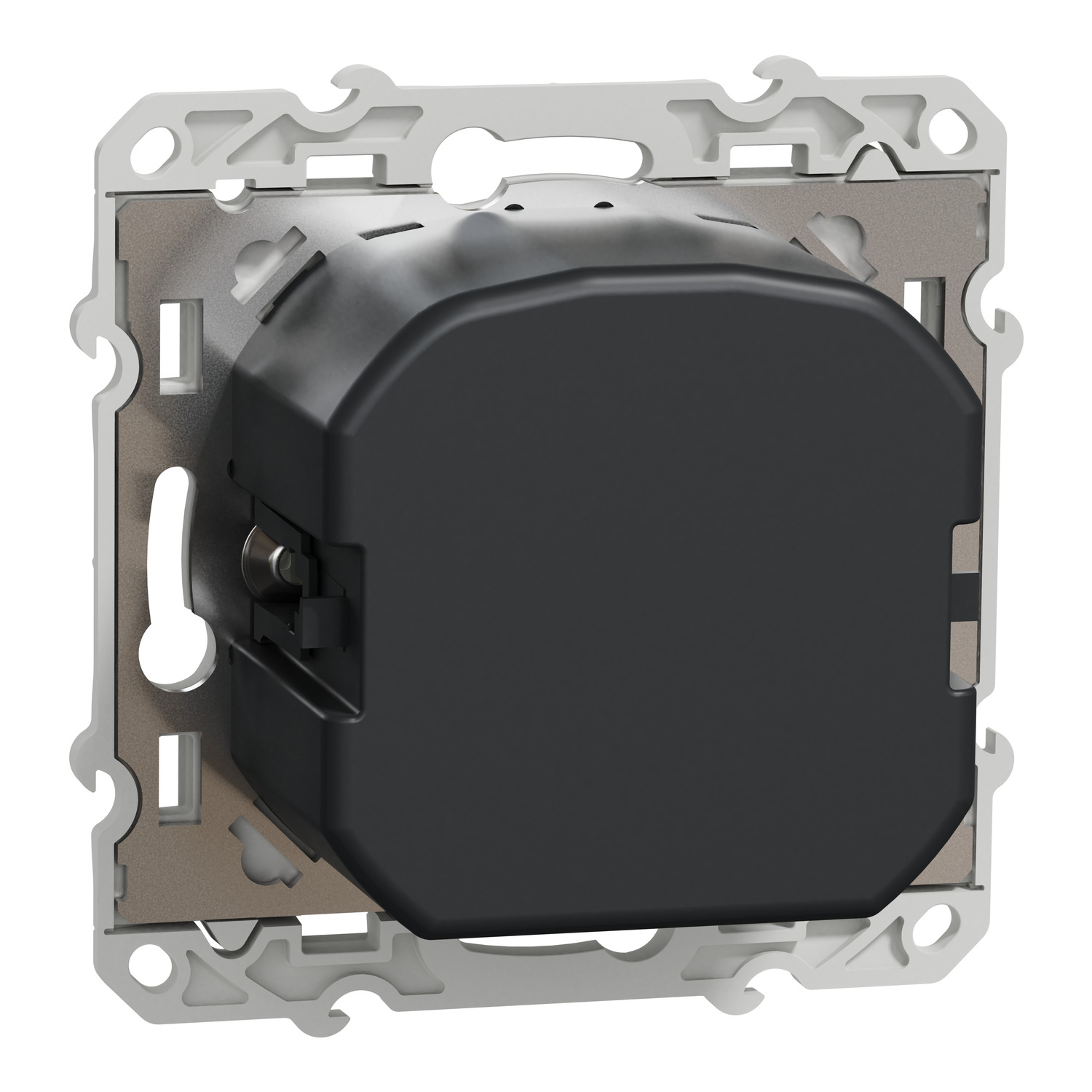 S520519 - Odace - Regulador de luz rotativo LED - Branco | Schneider ...