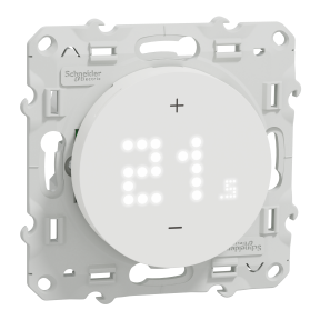 Wiser Odace - Thermostat connecté filaire - 2A - Blanc