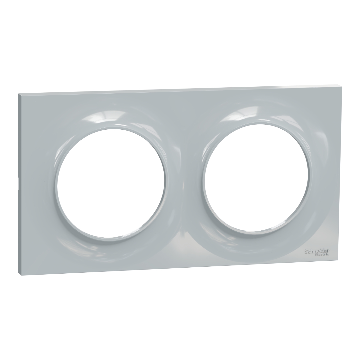 S520704B1 Cover frame, Odace Styl, 2 gangs, stone