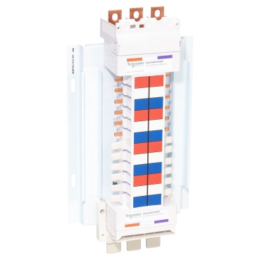 Acti9, SAU Chassis, 250A, 3Ph, 24 Poles, 18mm For IC60 MCB And RCBO, Dual Feed