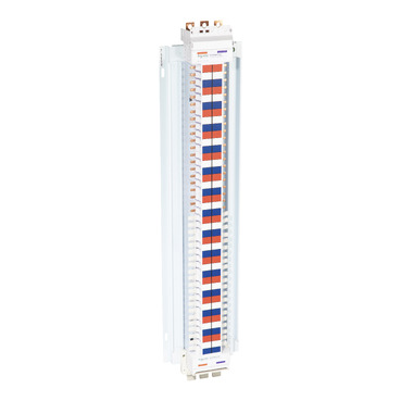 Acti9, SAU Chassis, 250A, 3Ph, 84 Poles, 18mm For IC60 MCB And RCBO, Dual Feed