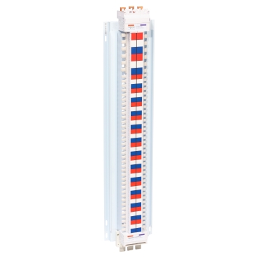 Acti9, MSC Chassis 3PH, 400A, Hybrid 18/27mm, 84 Poles, Dual Feed