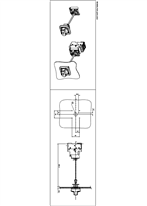 Kit IP54 black handle - For circuit-breakers GV2P-L Technical drawings