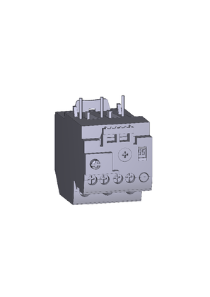CAD drawing for Electronic thermal overload protection TeSys LR9D 0.1... 32 Amps