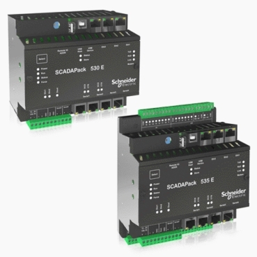 SCADAPack 500E Schneider Electric Combines the power of a PAC with the versatility of an RTU