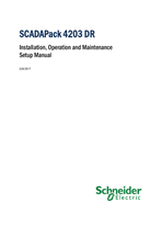 SCADAPack 4203DR User Manual