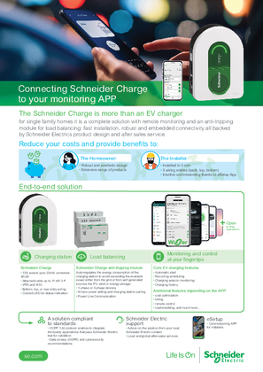 Schneider Charge Quick Guide for new APP integration