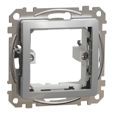 ÚJ SEDNA 45x45-ös adapter, alumínium színű, SDD113905