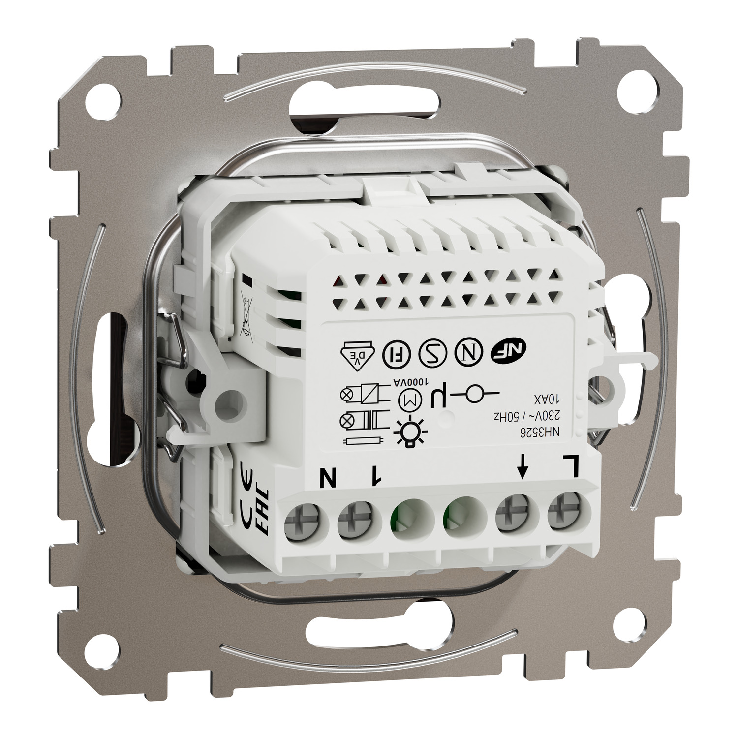 SDD181508 - Таймер за обратно броене, 10A, венге | Schneider Electric ...