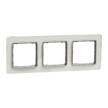 SEDNA ELEMENTS Hármas keret, univerzális, opál színű, SDD360803