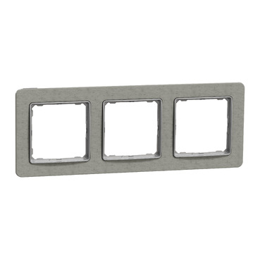 SEDNA ELEMENTS Hármas keret, univerzális, cement színű, SDD390803