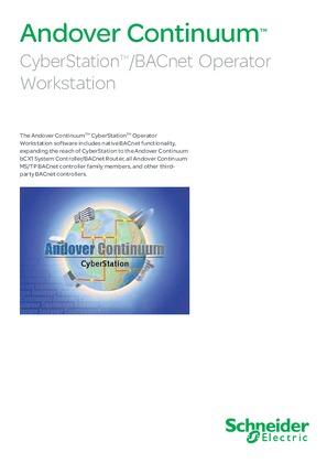 CyberStation / BACnet Operator Workstation