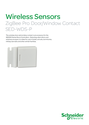 ZigBee Pro Door and Window Sensor
