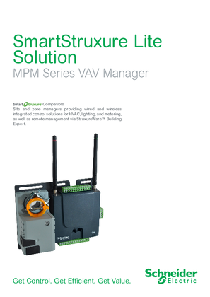 MPM Series VAV Manager Specifications