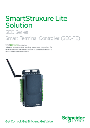 SEC-TE Smart Terminal Equipment Controller Specifications