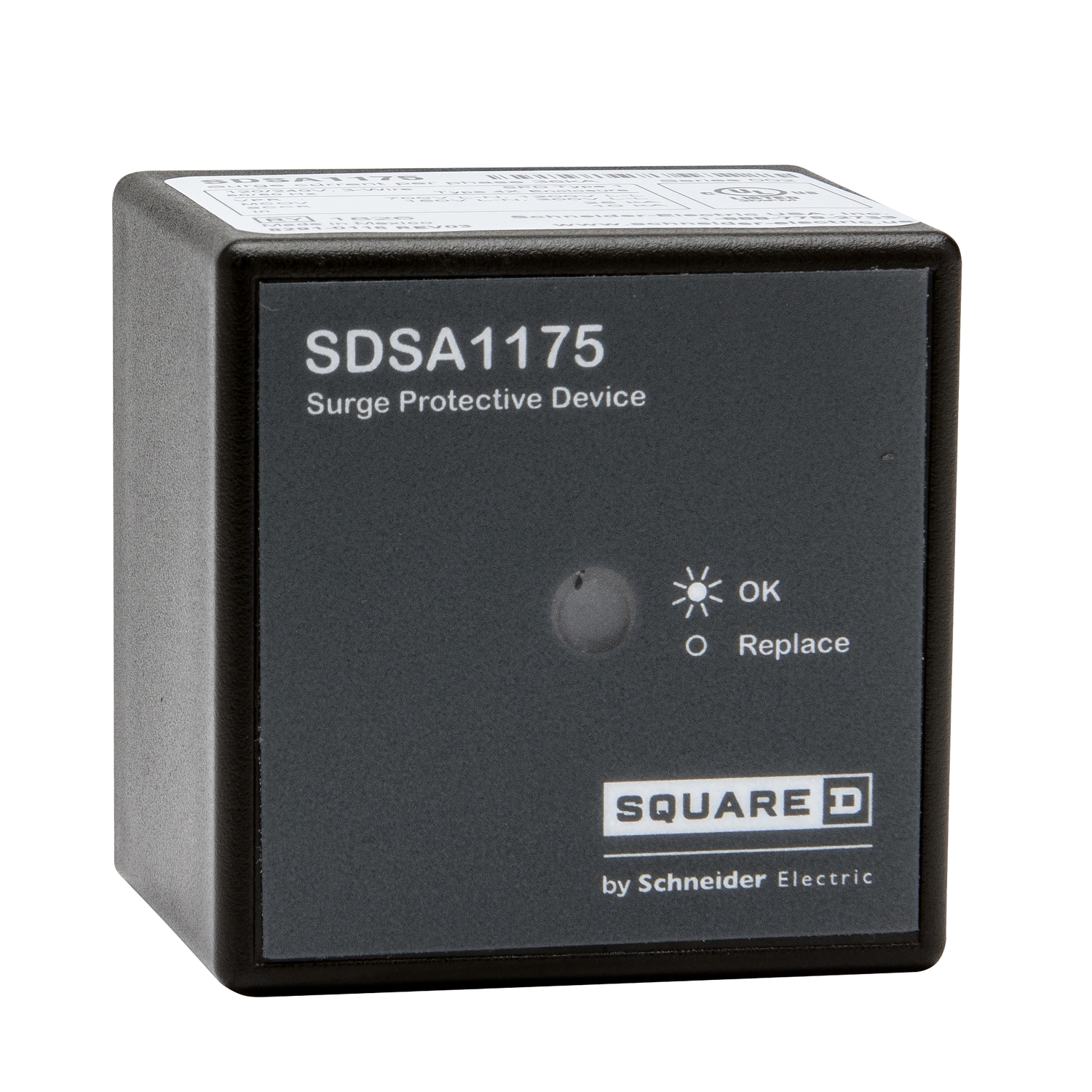 Surge protection device, Surgelogic, 36kA, 120/240 VAC, 1 phase, 3 wire, 25kA SCCR, NEMA 4X
