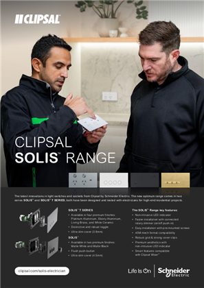 CLIPSAL SOLIS™ RANGE