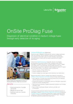OnSite ProDiag Fuse Leaflet