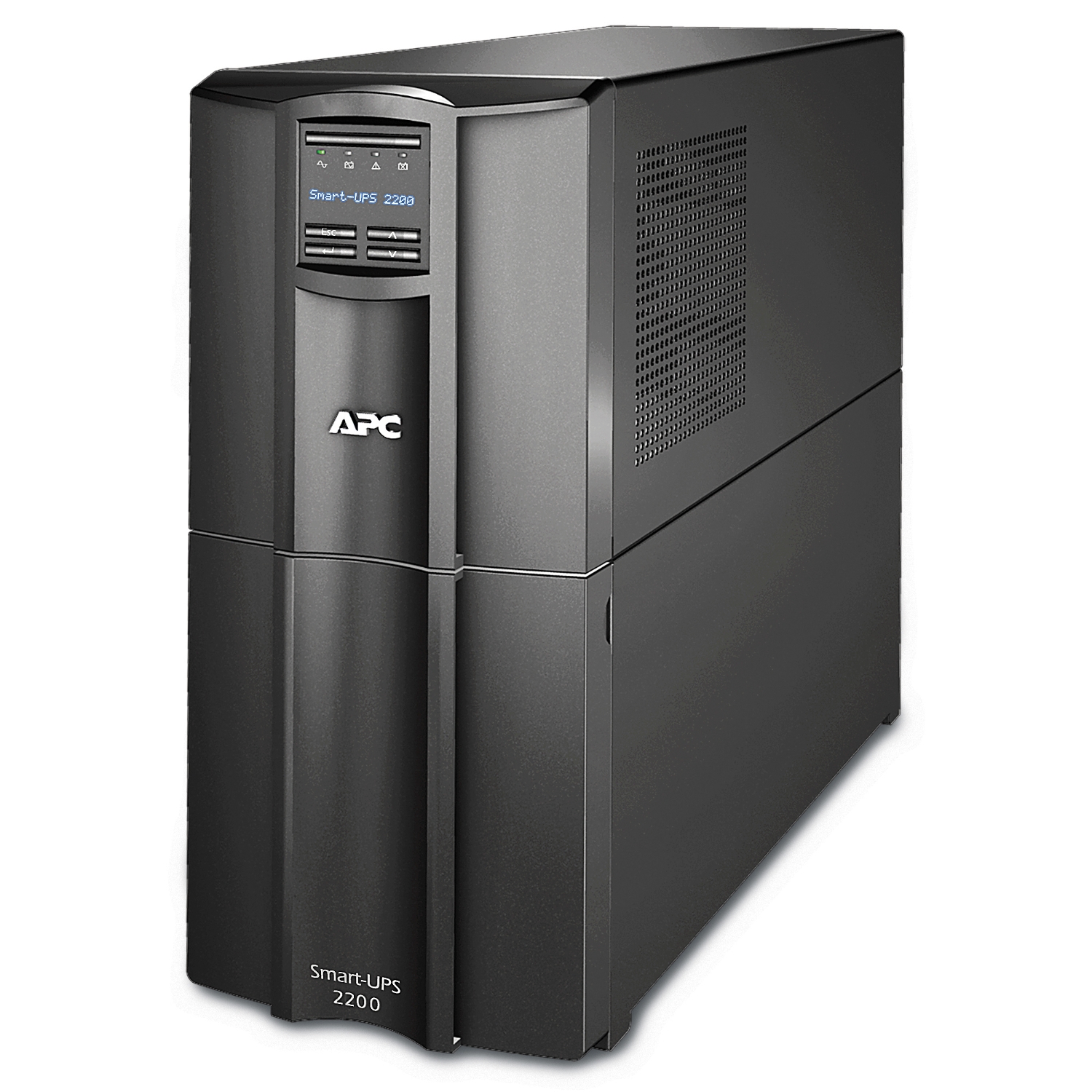 APC Smart-UPS, Line Interactive, 2200VA, Tower, 120V, 8 NEMA 5-15R+2 NEMA 5-20R outlets, SmartConnect Port+SmartSlot, AVR, LCD [TAA]