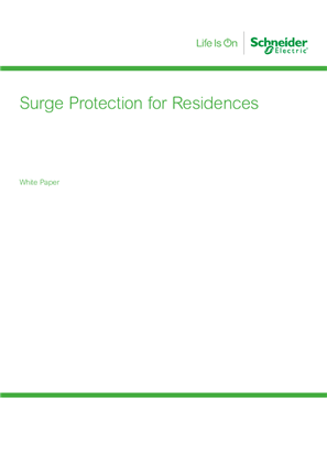 White Paper | Surge Protection for Residences