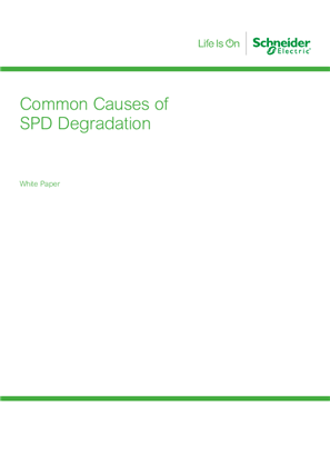 White Paper | Common Causes of SPD Degradation