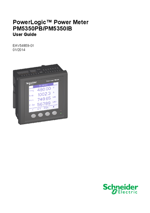 iBusway for Data Center User Guide: PowerLogic Power Meter (PM5350xB)