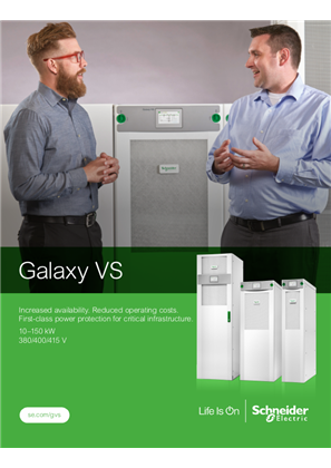 Galaxy VS 10-150kW 400V Brochure