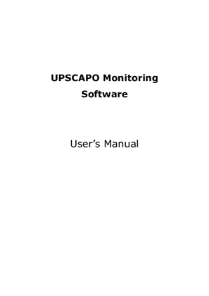 Easy UPS Monitoring Software