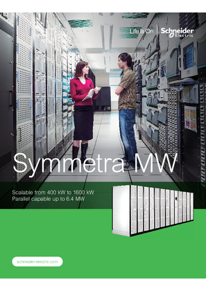 Symmetra MW Brochure, 400V