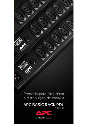 Basic Rack PDU AP0001-BR Spec Sheet