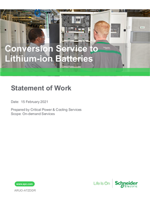 Conversion Service to Lithium-ion Batteries