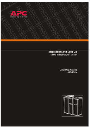 InfraStruXure for Large Data Centers 400 V (Manual)