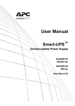 Smart-UPS SUA5000 VA 208/230 Vac Tower/Rack-Mount 5U