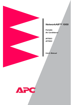NetworkAIR PA 1000 Installation 120 V (Manual)