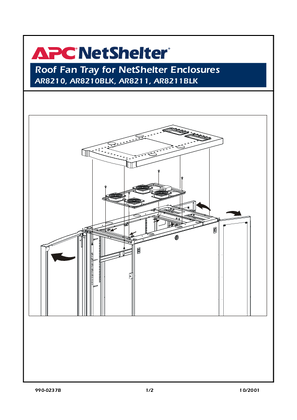 Rack Fan Tray VX Installation (Sheet)