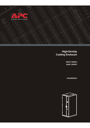 High-Density Cooling Enclosures (Manual)