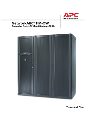 NetworkAIR FM CW Technische Daten 50 Hz (Handbuch)