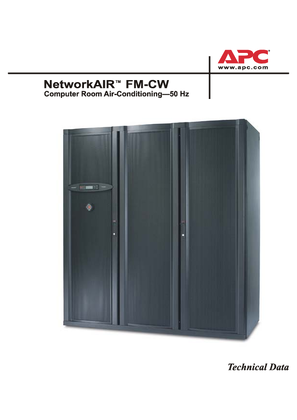 NetworkAIR FM CW Technical Data 50 Hz (Manual)