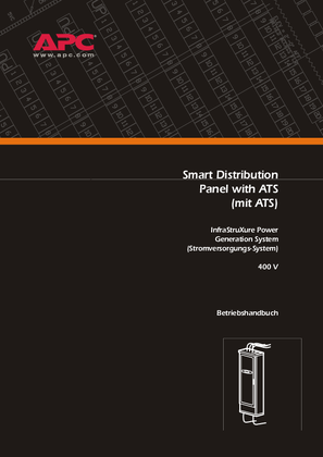 Smart Distribution Panel with ATS ATS Operation Manual 250A 400 V (Manual)