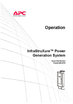 Standby Power Generation 400 A 400 V (Manual)