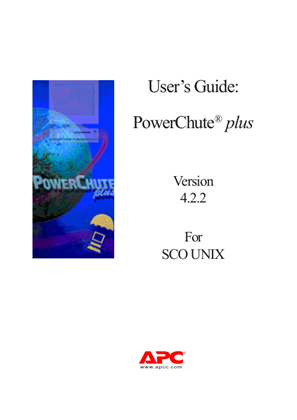 PowerChute plus for SCO Unix v.4.2.2 (Manual)
