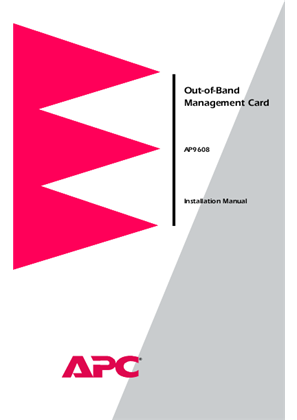 UPS Out-of-Band Management Card (Manual)