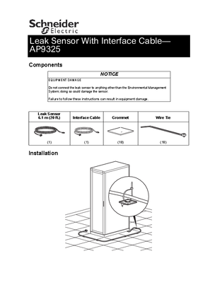 Sensors : Leak Sensor (Sheet)