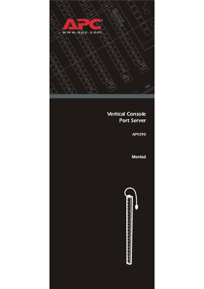 Console Port Servers : Vertical (Manual)