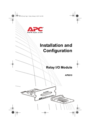 UPS Dry-Contact Management : Relay I/O Module (Manual)