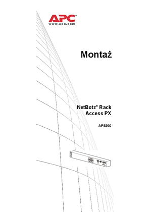 NetBotz Access Control Rack Access PX v.3.0 (Manual)