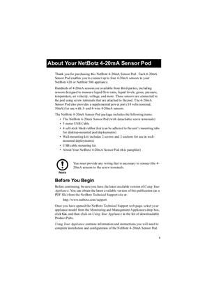 NetBotz Accessories & Sensors : NetBotz 4-20 mA Sensor Pod (Sheet)