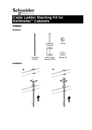 Cable Ladder Stacking Kit for NetShelter™ Cabinets