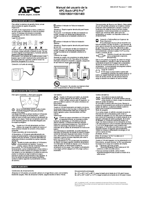 Back-UPS Pro de 120 V (manual)