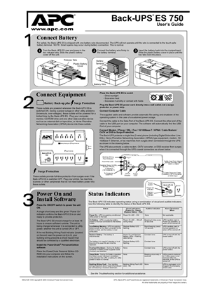 Back-UPS ES 120 V (Manual)